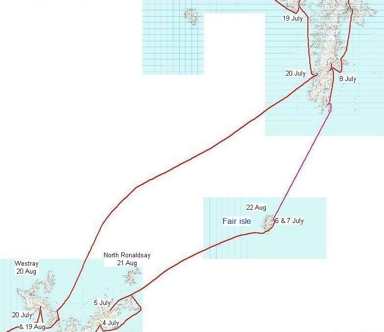 Orkney to Shetland